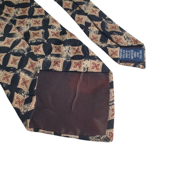 GAP Men’s Silk Tie Vintage Designer Casual Office Dad Gift Tiny Snag Yuppie Core - Picture 5 of 5